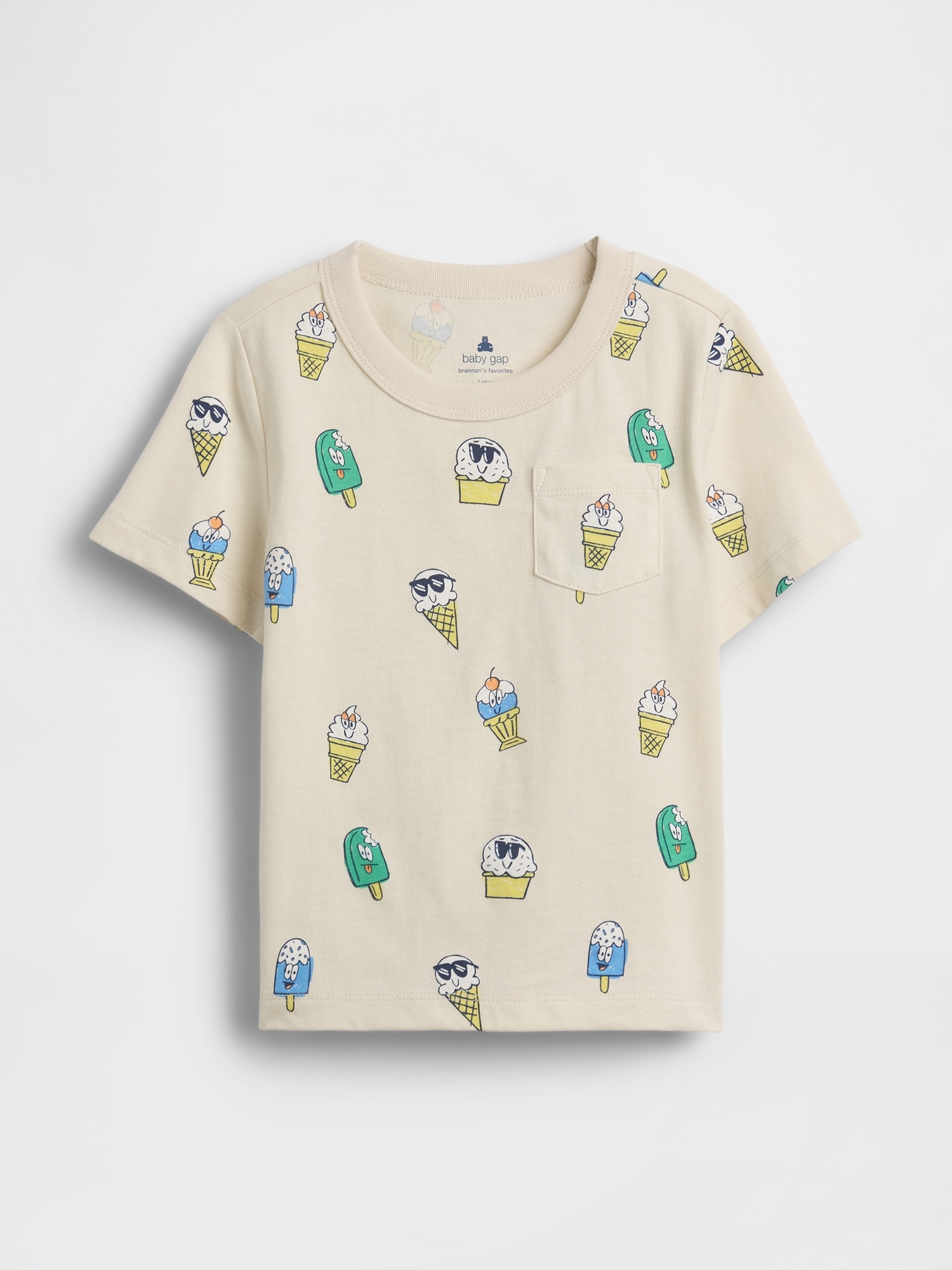 Baby & Toddler Mix Match Print Pocket T-Shirt