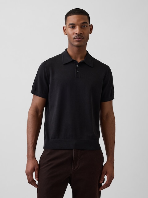 Classic Polo Sweater