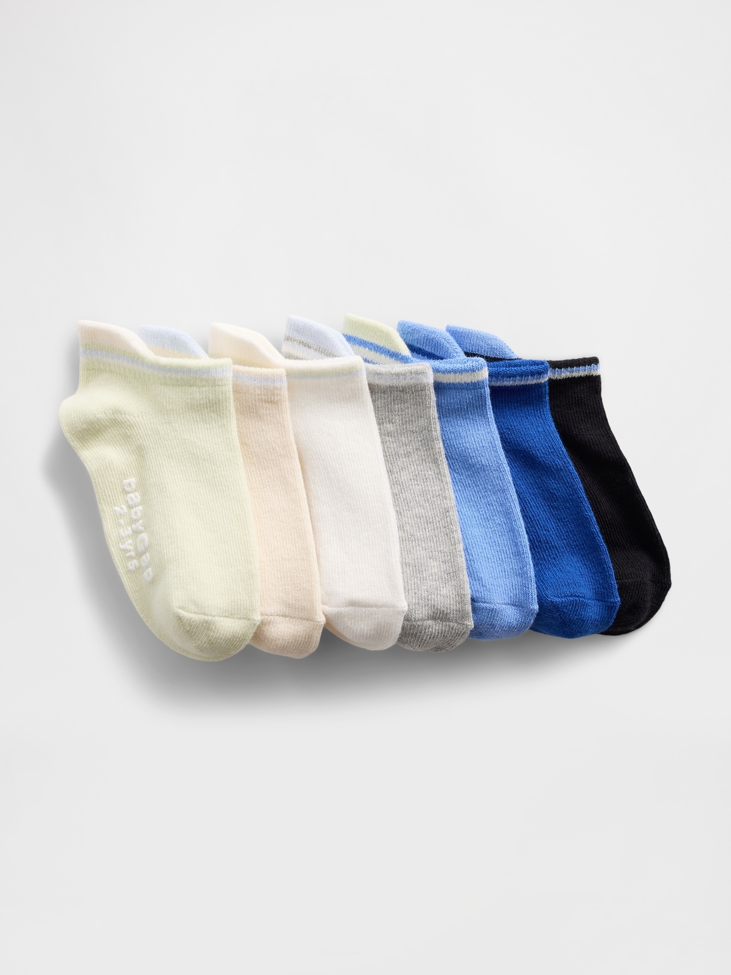 Baby & Toddler No Show Socks (7-Pack)