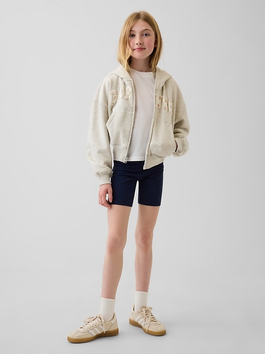 Image number 1 showing, Kids Foldover Bike Shorts