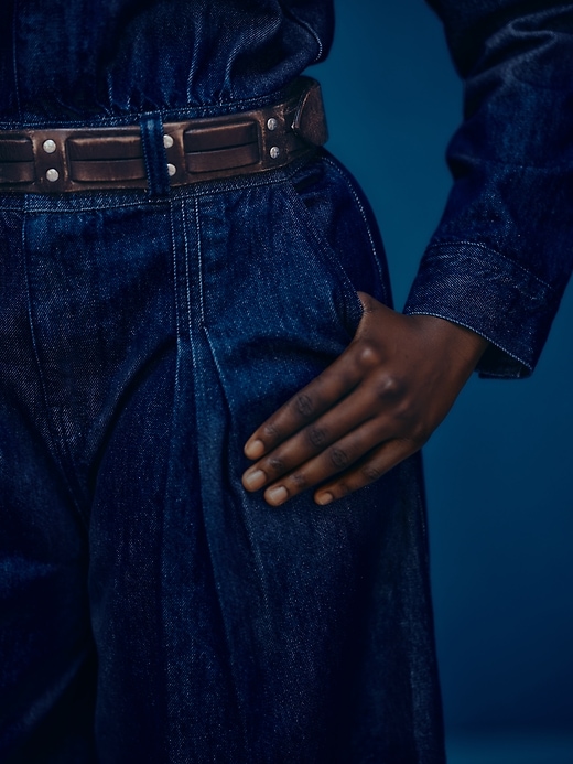 Image number 7 showing, Gap × HFR Denim Jumpsuit by LaTouché