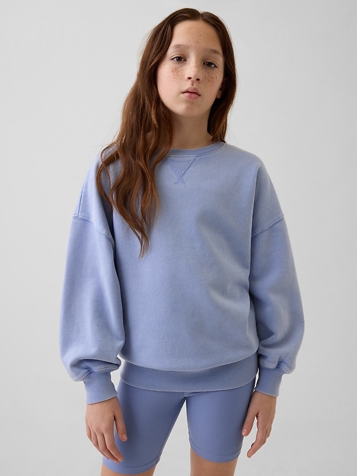 Image number 1 showing, Kids VintageSoft Oversized Tunic Sweatshirt
