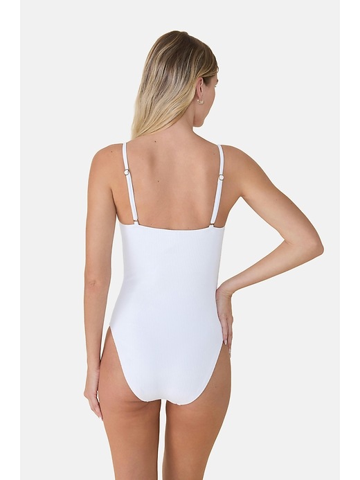 Image number 2 showing, Andie Amalfi Ribbed Classic One Piece