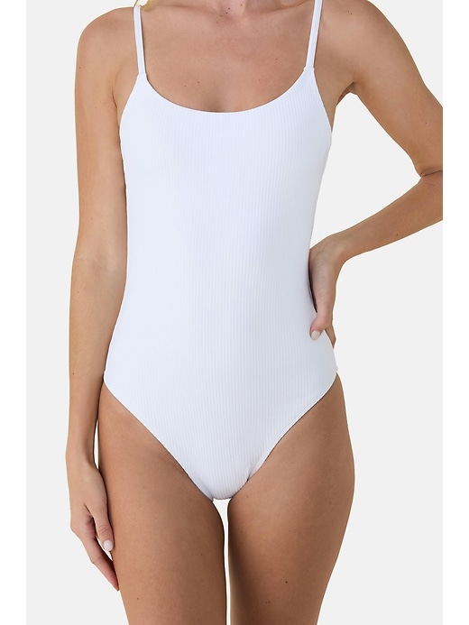 Image number 3 showing, Andie Amalfi Ribbed Classic One Piece
