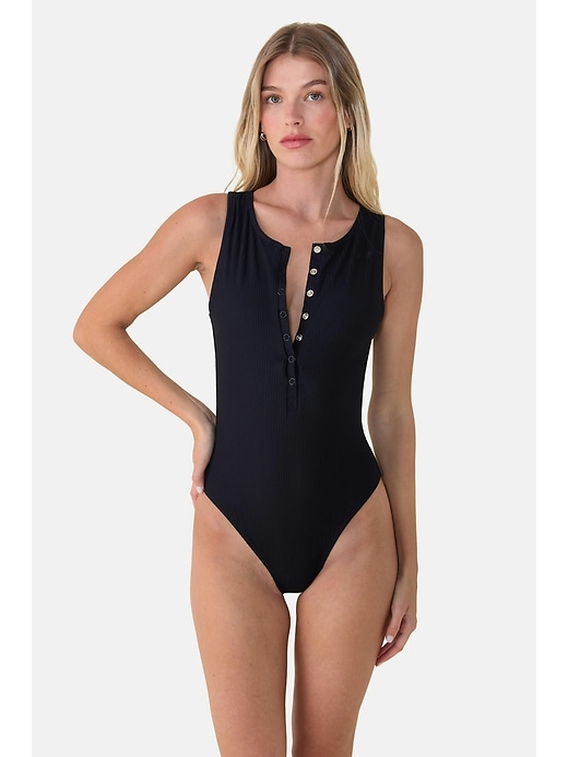 Image number 3 showing, Andie Malibu Ribbed Classic One Piece