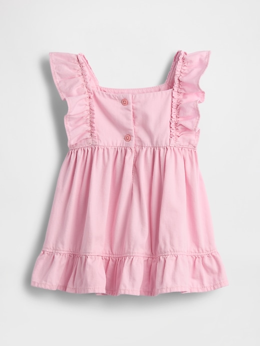 Image number 2 showing, Baby Denim Heart Skirtall