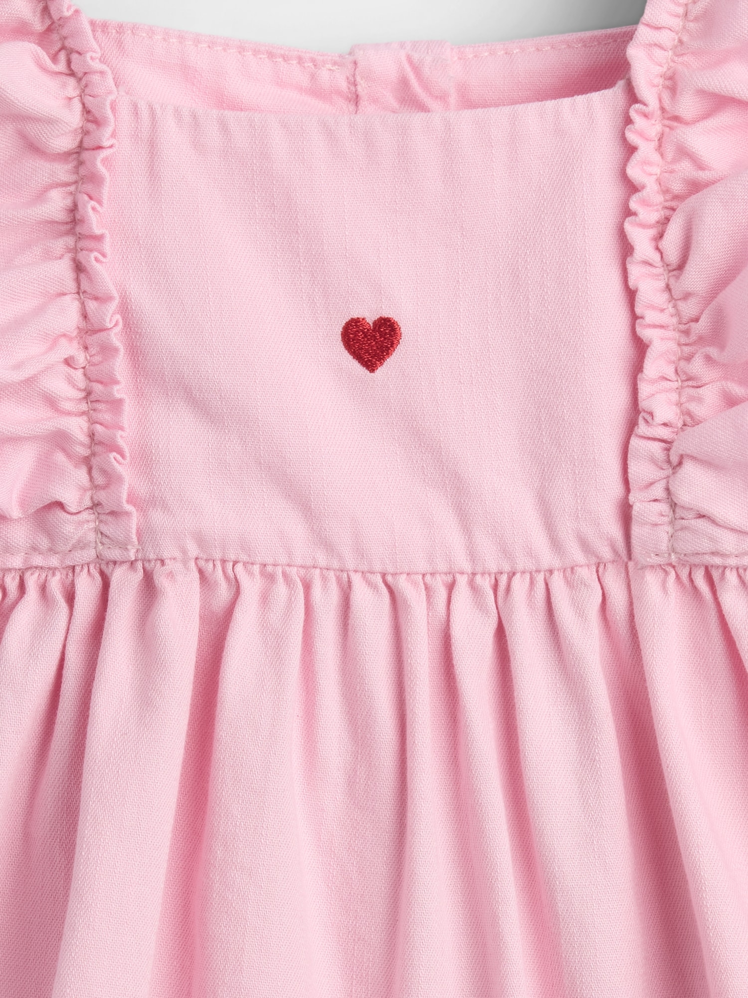 Baby Denim Heart Skirtall
