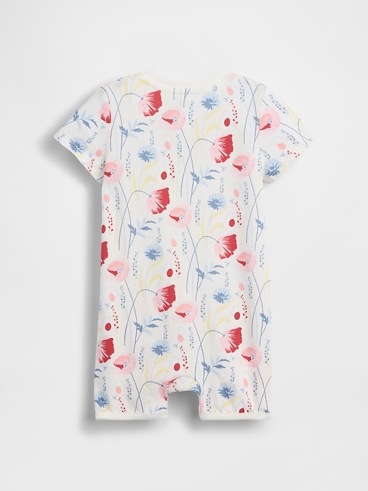 Image number 2 showing, Baby First Favorites Organic Cotton Shorty One-Piece