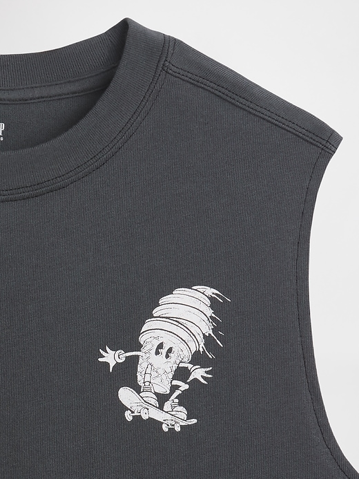 Image number 3 showing, Kids Graphic Muscle Tank Top