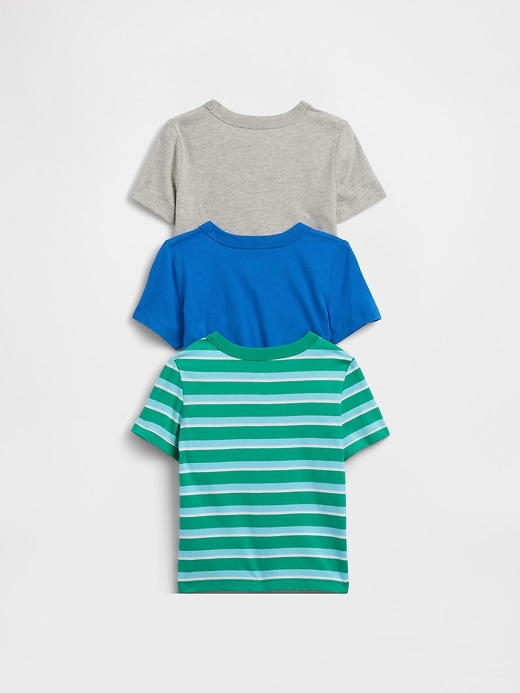 Image number 2 showing, Baby & Toddler Mix & Match Pocket T-Shirt (3-Pack)