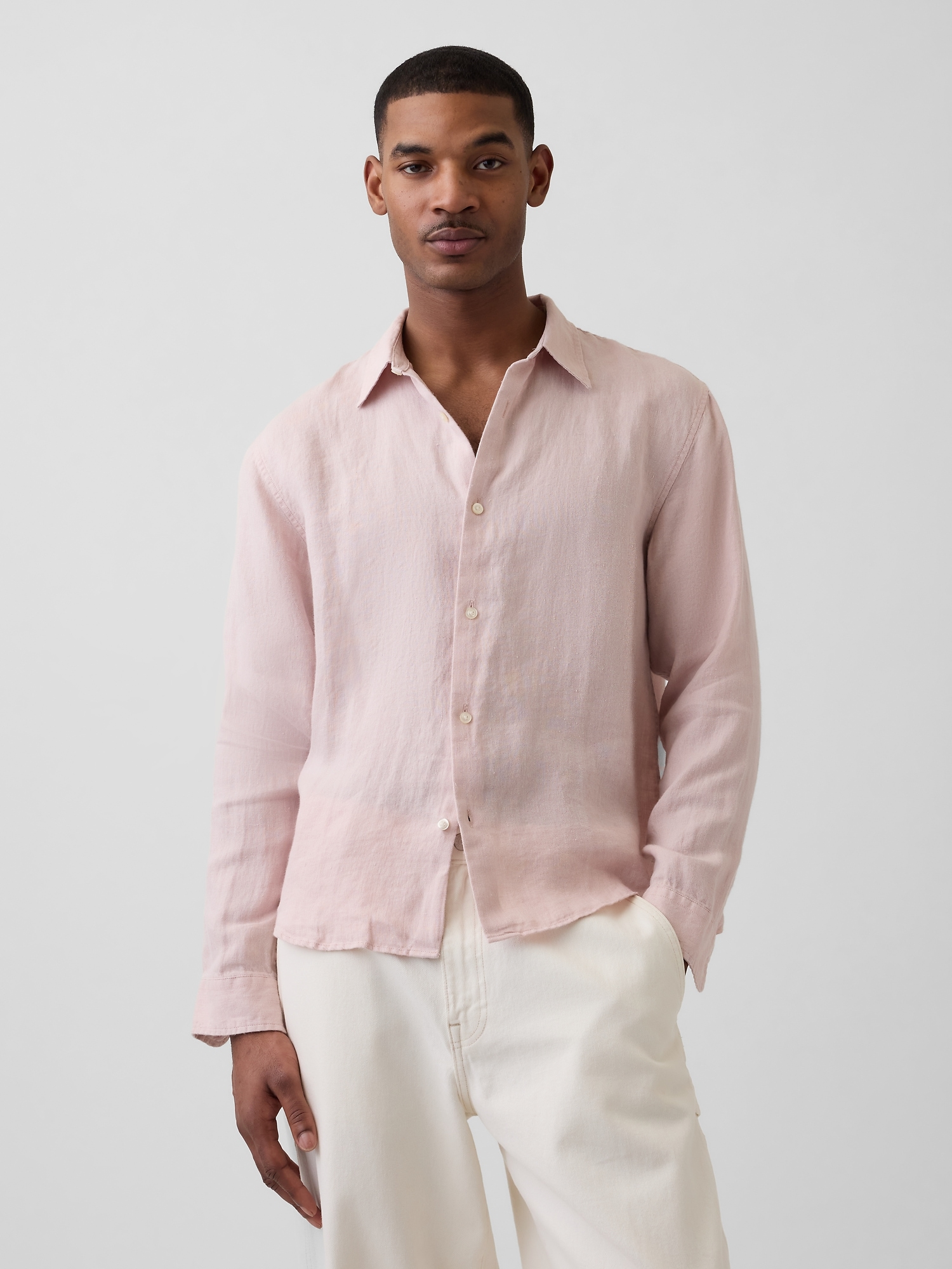 100% Linen Relaxed Shirt