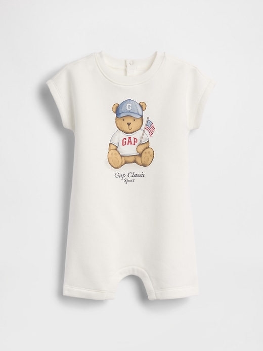 Image number 1 showing, Baby VintageSoft Brannan Bear Shorty One-Piece