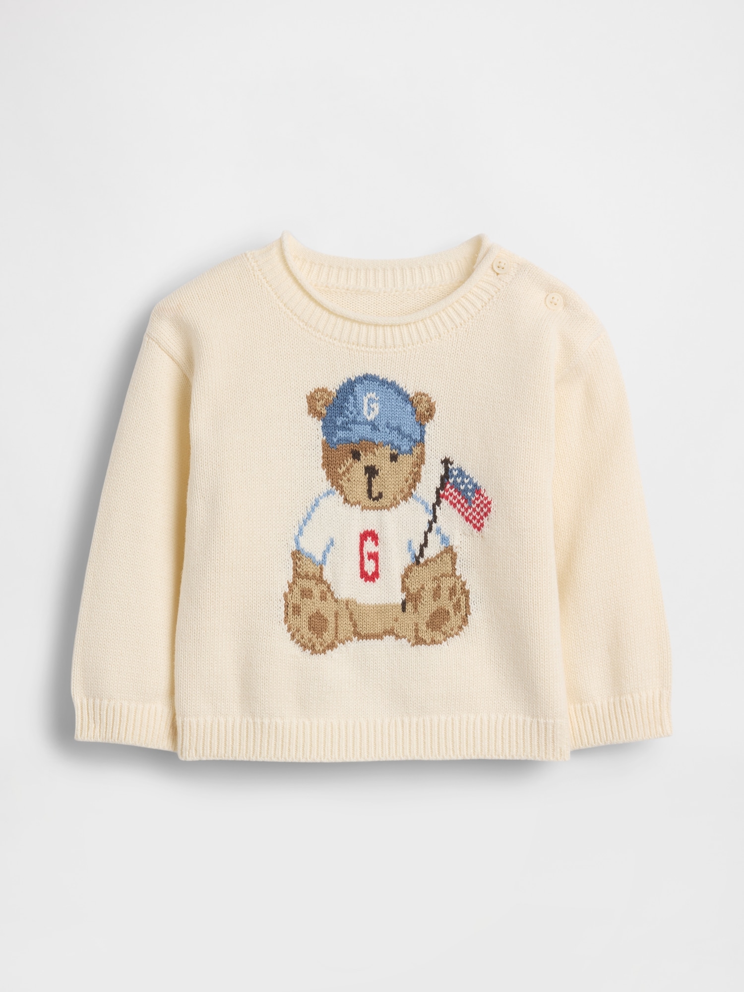 Baby Brannan Bear Americana Sweater