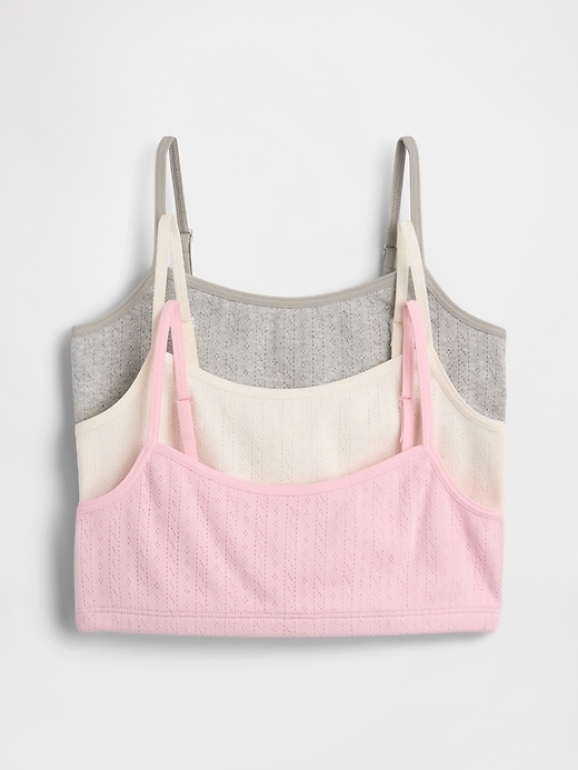 Kids Organic Cotton Pointelle Bra (3-Pack) from GAP - $24.95