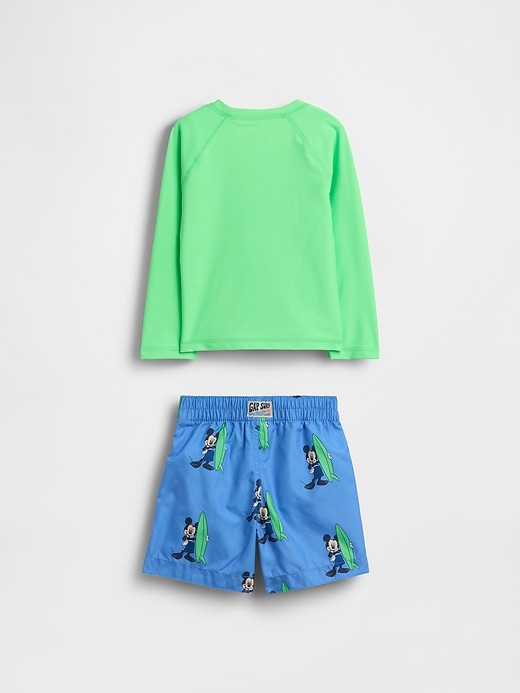 Image number 2 showing, Gap × Disney Baby & Toddler Rash Guard Swim Set