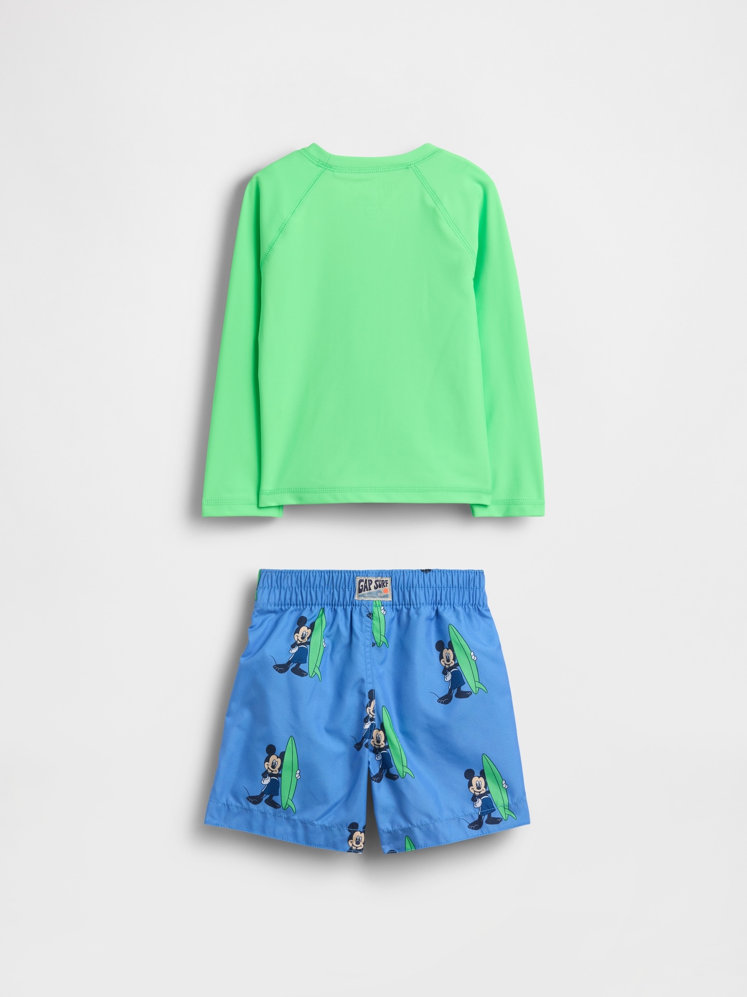 Купальный комплект для малышей Gap × Disney с рашгардом, цвет: Mickey Mouse — фото 2
