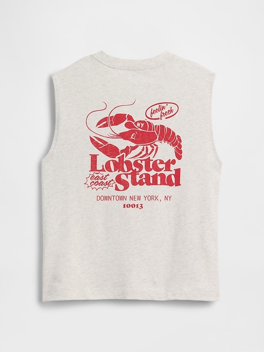 Image number 2 showing, Kids Graphic Muscle Tank Top