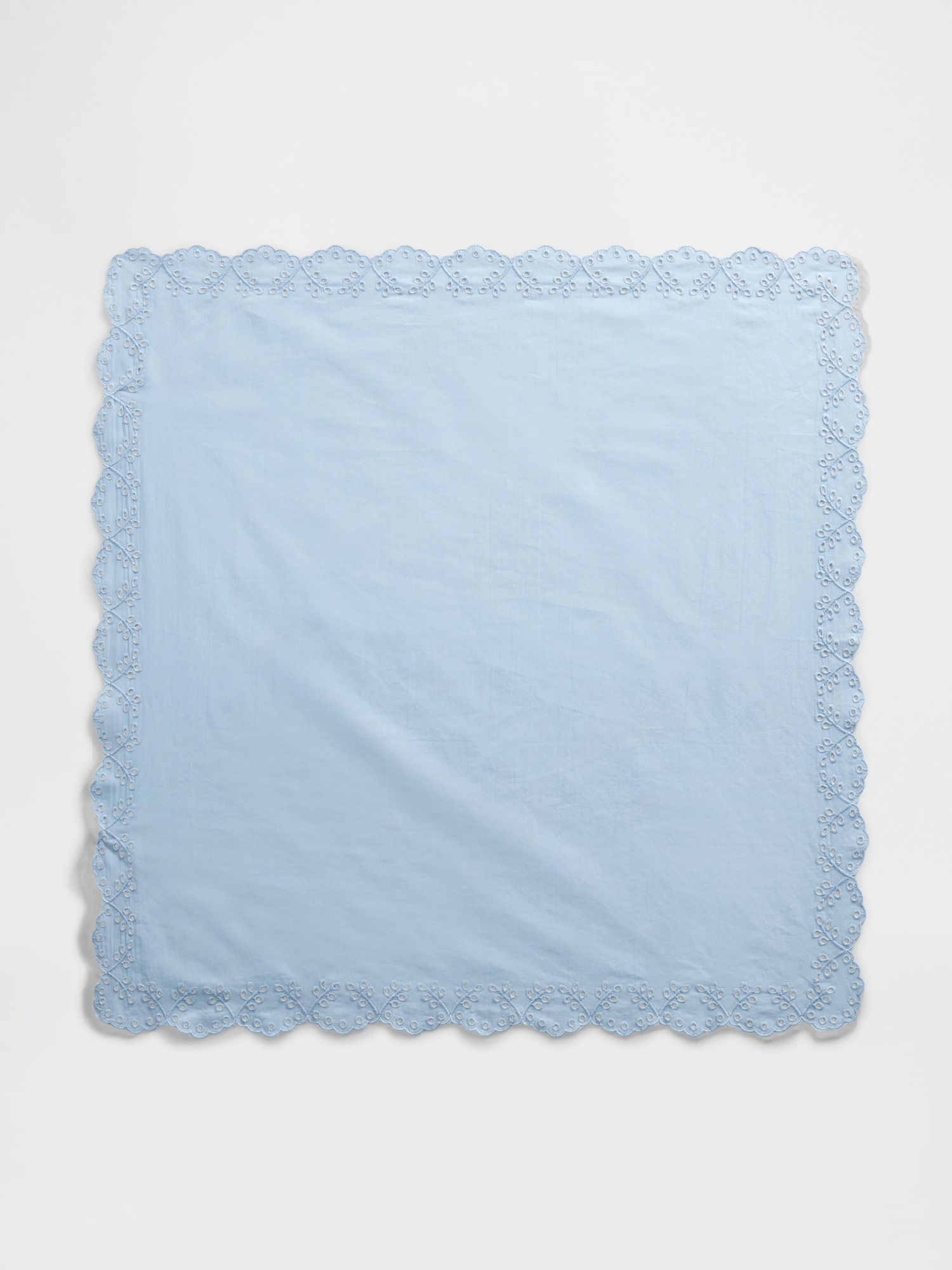 100% Cotton Eyelet Bandana Scarf