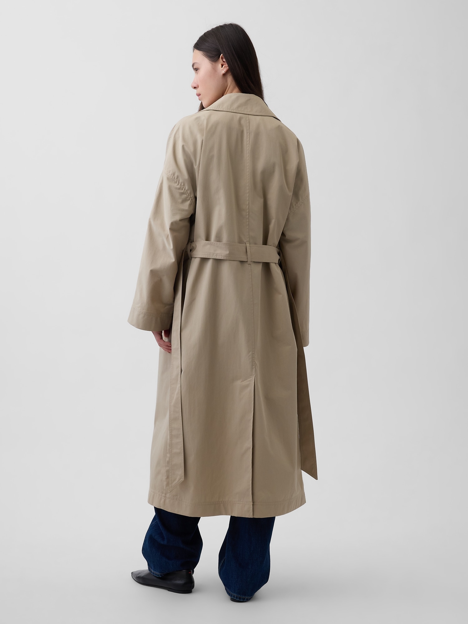 Oversized Mac Trench Coat