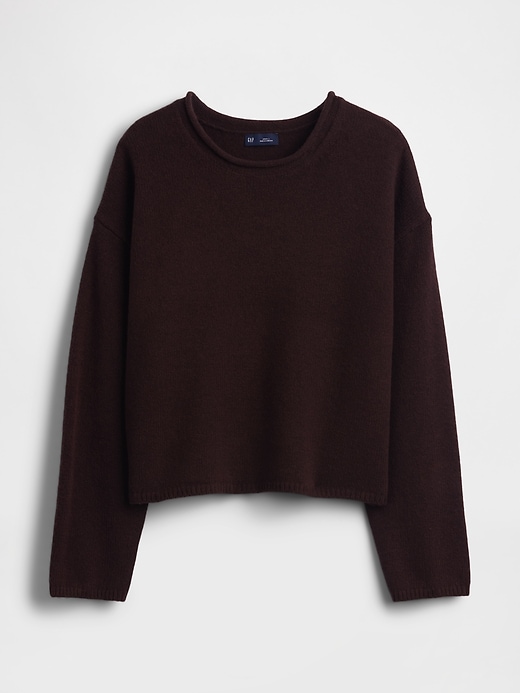 Image number 6 showing, CashSoft Oversized Rollneck Sweater