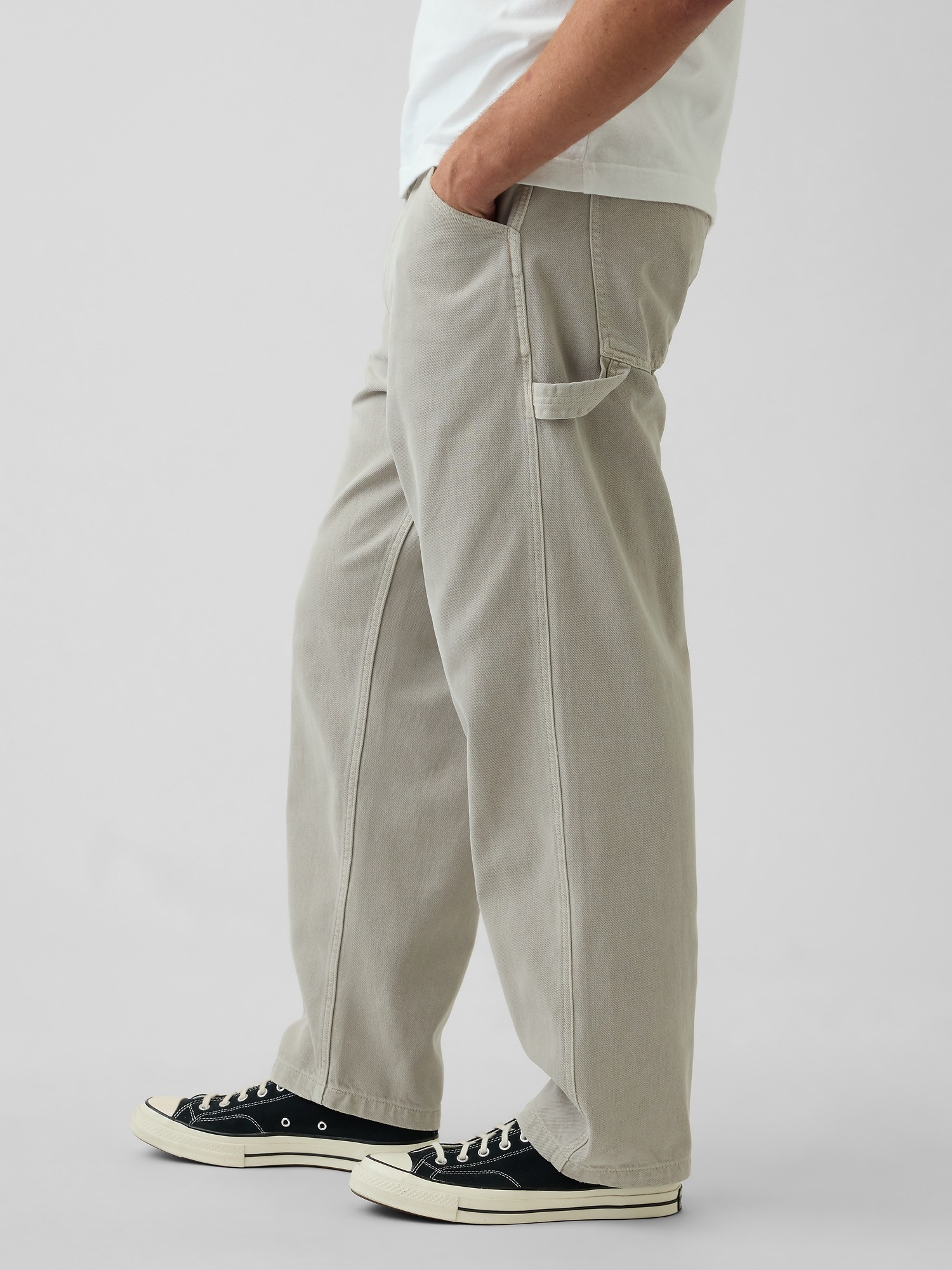Мужские джинсы Gap UltraSoft Baggy Carpenter Jeans — фото 3