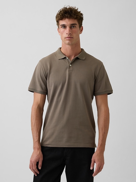 Image number 1 showing, Pique Polo Shirt