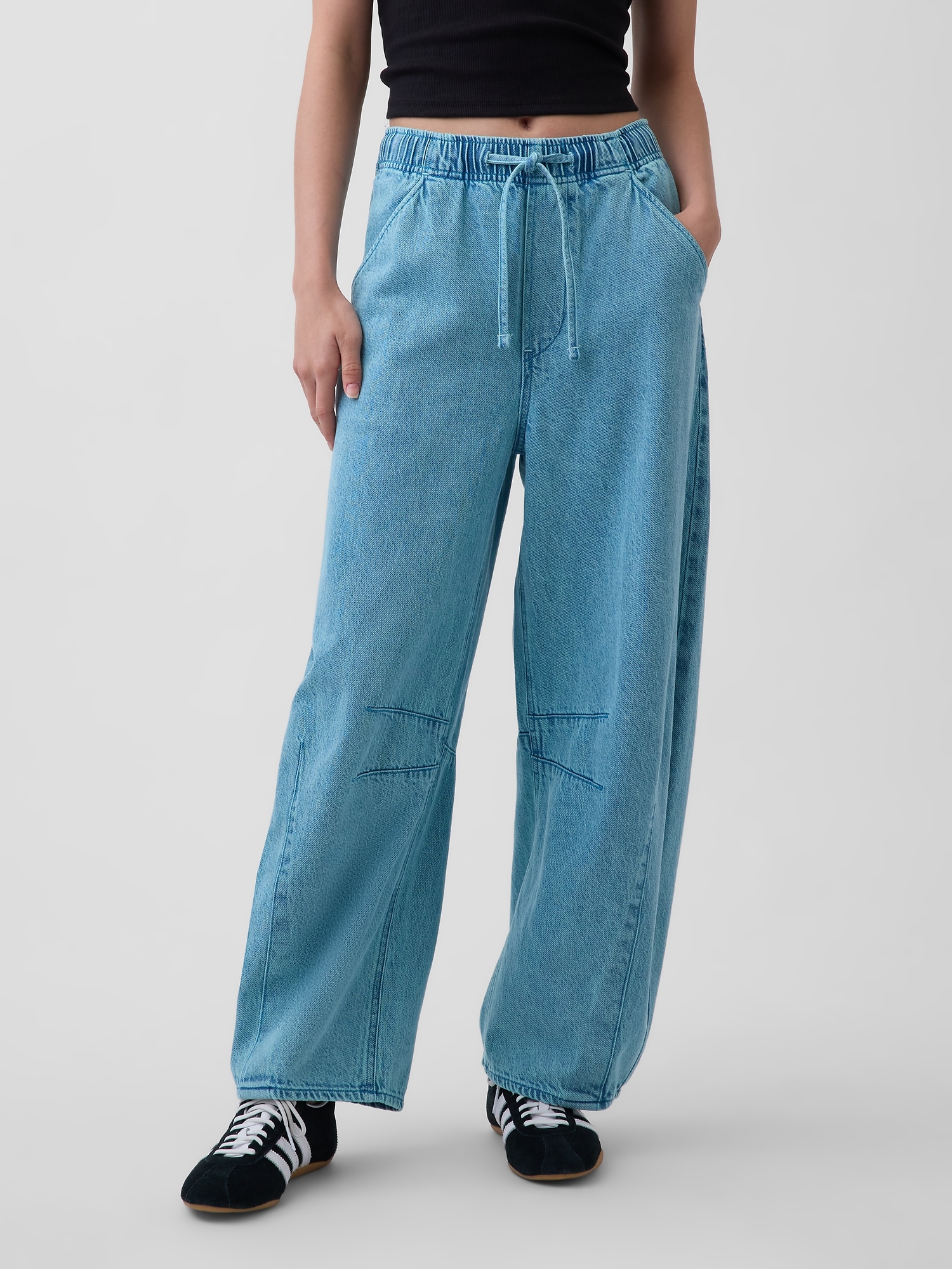 Mid Rise UltraSoft Easy Horseshoe Jeans