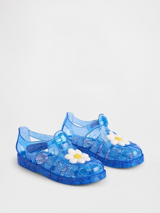 Image number 2 showing, Toddler Graphic Fisherman Jelly Sandals