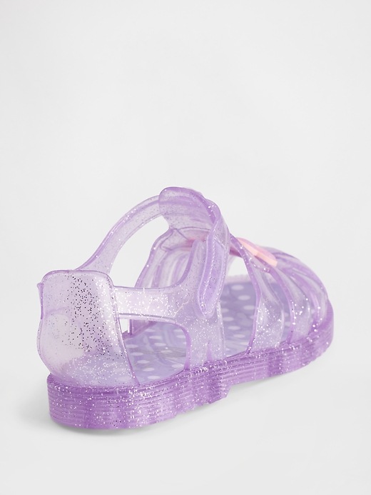 Image number 3 showing, Toddler Graphic Fisherman Jelly Sandals