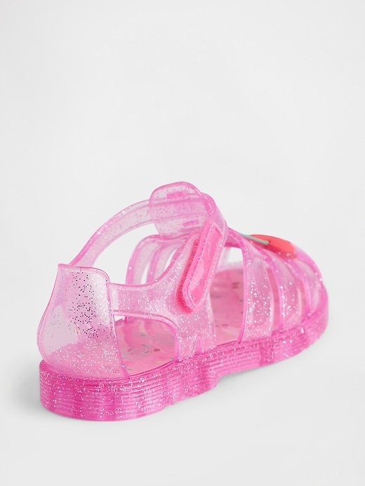 Image number 3 showing, Toddler Graphic Fisherman Jelly Sandals
