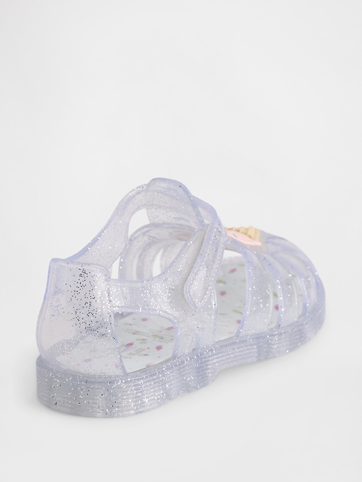 Image number 3 showing, Toddler Graphic Fisherman Jelly Sandals