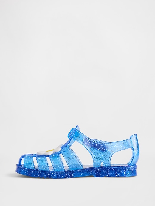 Image number 4 showing, Toddler Graphic Fisherman Jelly Sandals