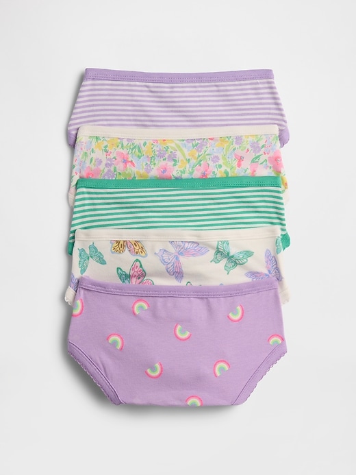 Image number 2 showing, Toddler Organic Stretch Cotton Shorty Briefs (5-Pack)