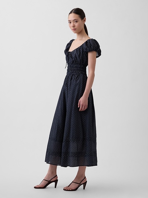 Image number 3 showing, Voile Smocked Waist Maxi Dress