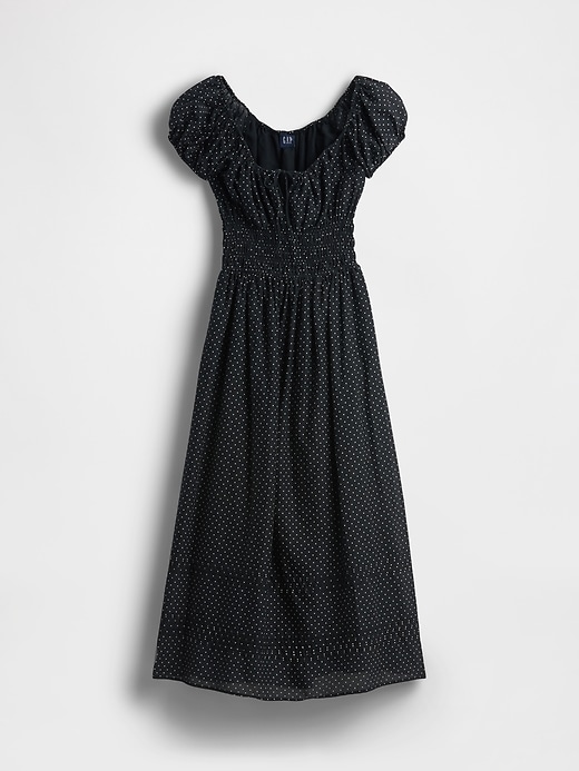 Image number 5 showing, Voile Smocked Waist Maxi Dress