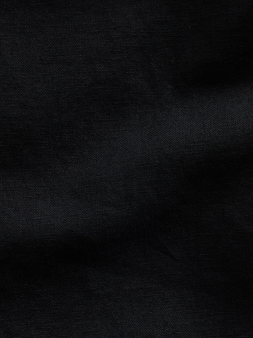 Image number 5 showing, Linen-Cotton Relaxed Taper Pants