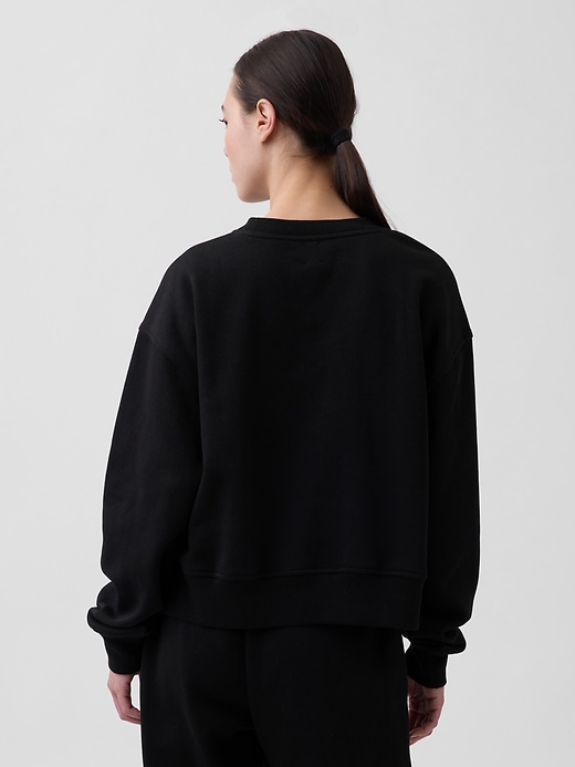 Image number 3 showing, VintageSoft Oversized Split-Hem Sweatshirt
