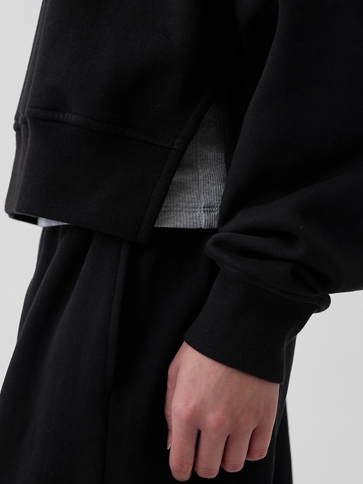 Image number 4 showing, VintageSoft Oversized Split-Hem Sweatshirt