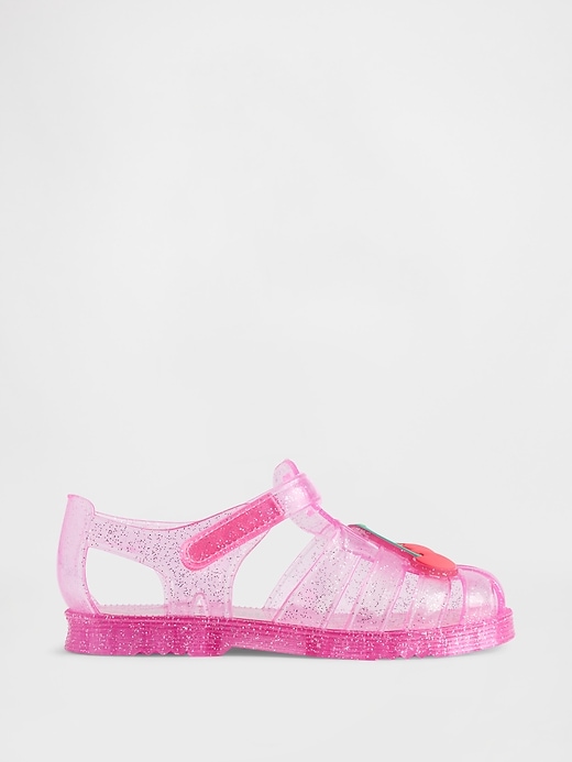 Image number 1 showing, Toddler Graphic Fisherman Jelly Sandals