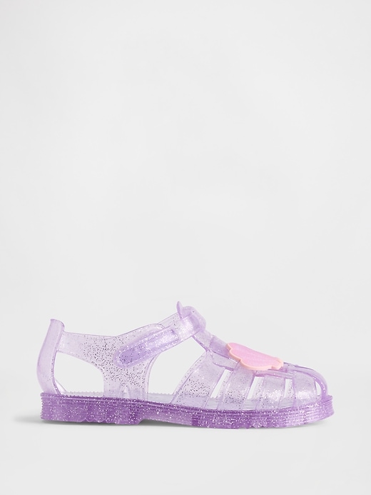 Image number 1 showing, Toddler Graphic Fisherman Jelly Sandals