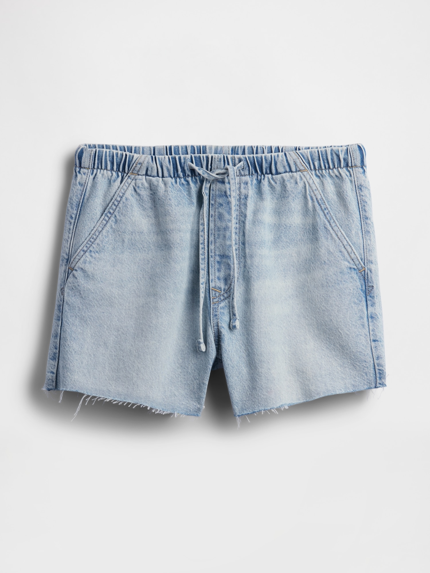 UltraSoft Low Slung Easy Denim Shorts