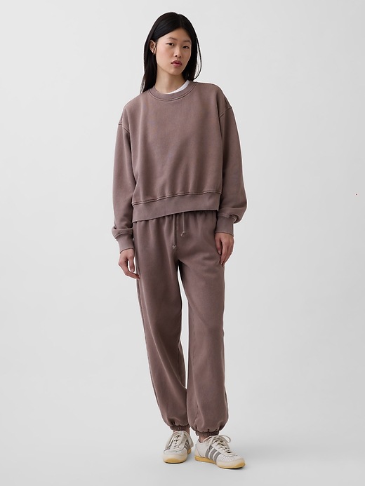 Image number 5 showing, VintageSoft Oversized Split-Hem Sweatshirt