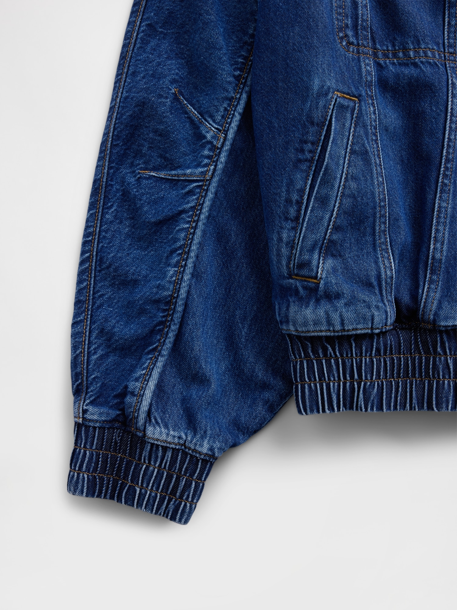 Gap × HFR Denim Zip Hoodie by Daveed Baptiste