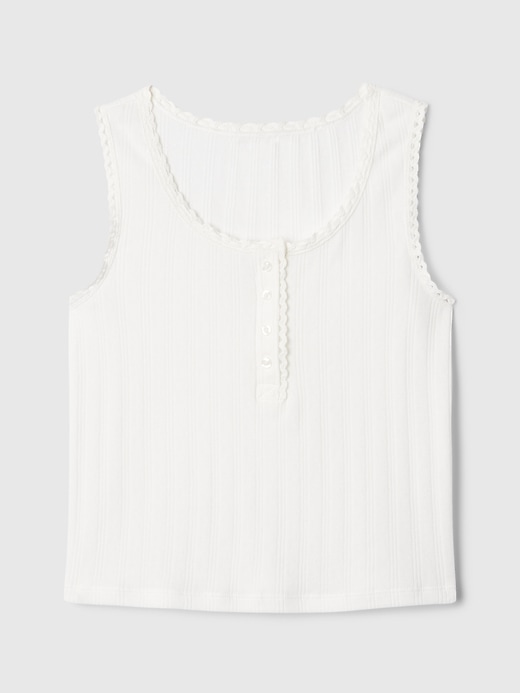 Image number 1 showing, Gap × DÔEN Kids Pointelle Tank Top