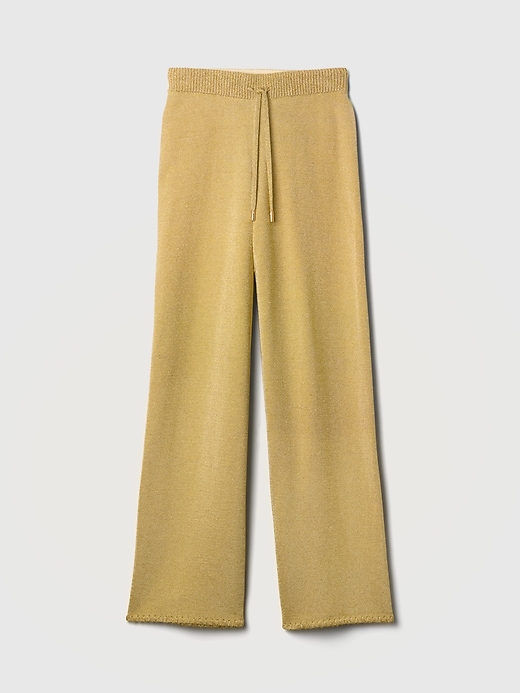 Image number 1 showing, Gap × Cult Gaia Metallic Wide-Leg Pants