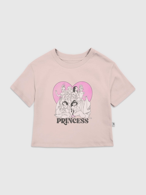 Toddler Disney Princess Heart Graphic T-Shirt