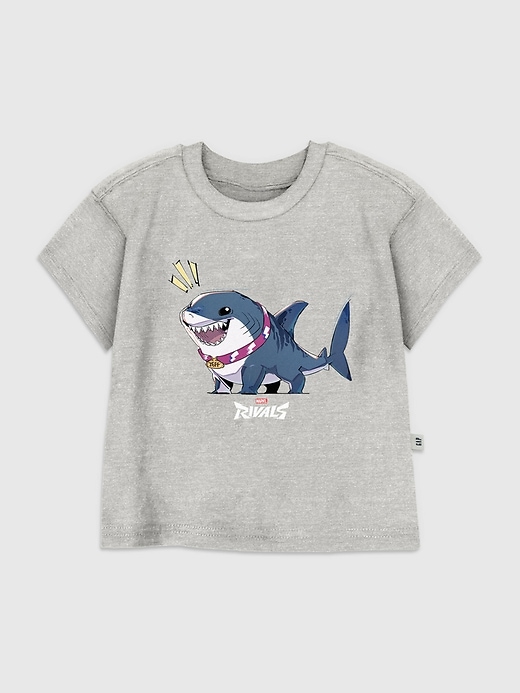 Image number 1 showing, Toddler Marvel Rivals Jeff The Shark Graphic T-Shirt