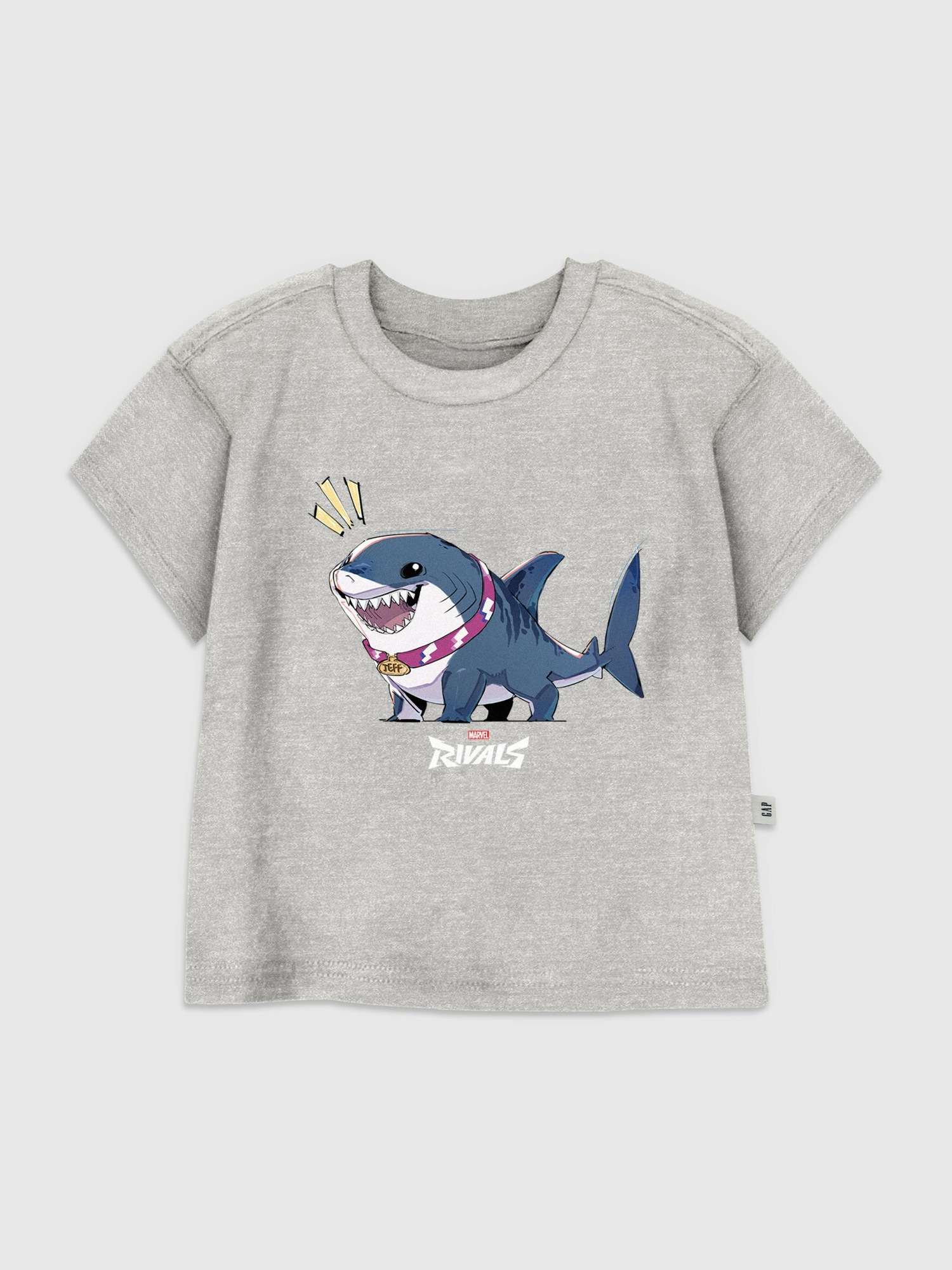 Детская футболка Gap Marvel Rivals Jeff The Shark