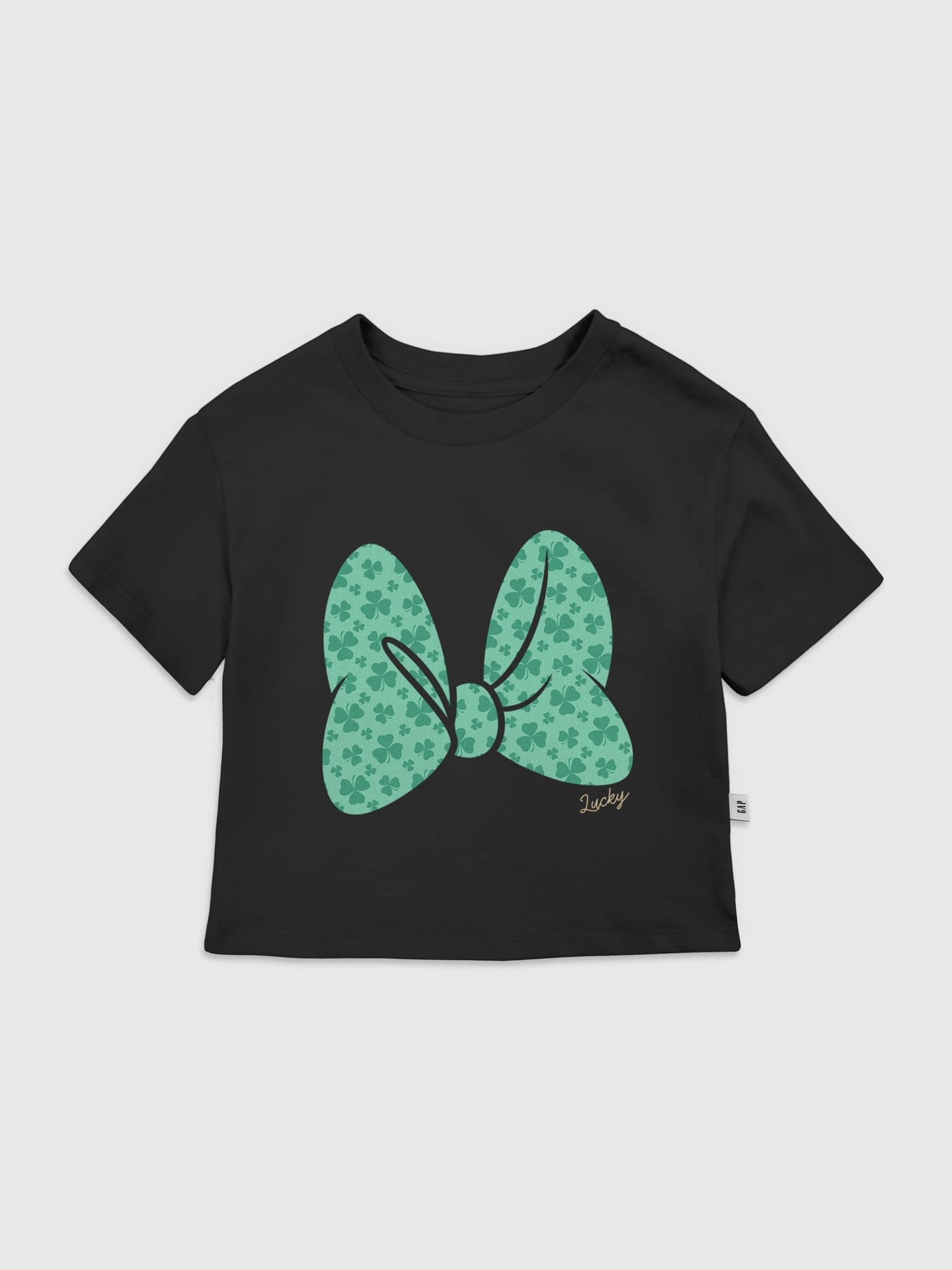 Toddler Minnie Mouse Clover Bow Graphic T-Shirt