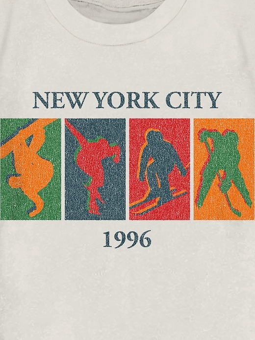 Image number 3 showing, Toddler Winter Sports Vintage Graphic T-Shirt